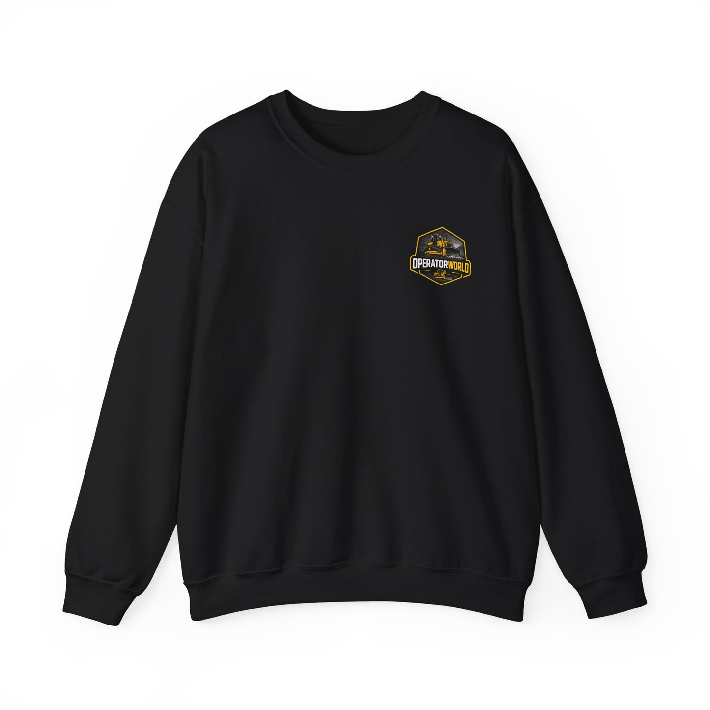 Crewneck Sweatshirt — 'Legendary Dad' Vintage Shield Emblem